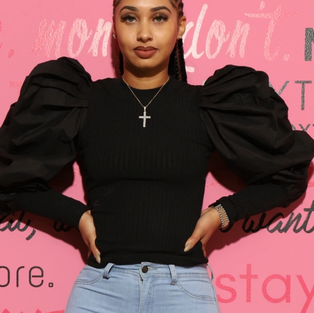 Puffed Sleeve Top or Bodysuit